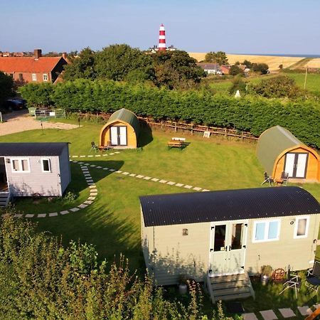 Lanterns Shepherds Huts & Glamping Hotel Happisburgh Ngoại thất bức ảnh